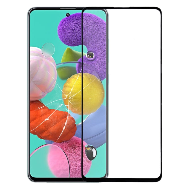 Lentille en verre extérieure de l'écran avant avec adhésif optiquement transparent OCA pour Samsung Galaxy