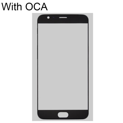 Lentille en verre extérieure de l'écran avant avec adhésif optiquement transparent OCA pour OnePlus