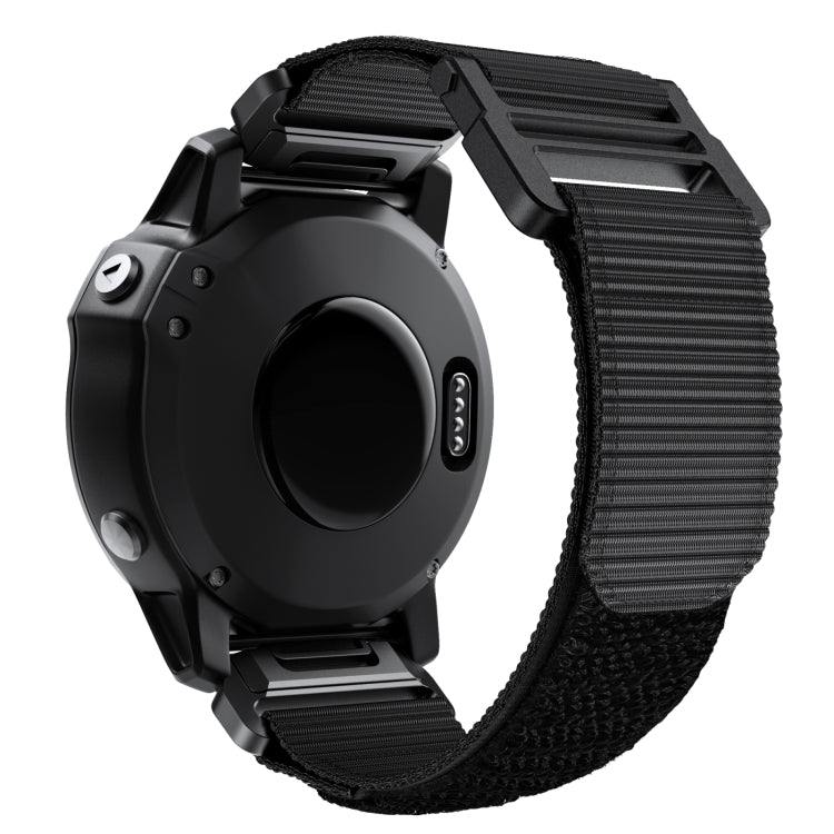 Bracelet de montre en nylon à fermeture auto-agrippante, For Garmin Fenix 7X