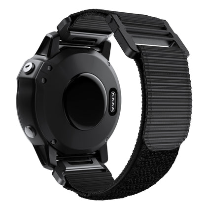 Bracelet de montre en nylon à fermeture auto-agrippante, For Garmin Fenix 7X