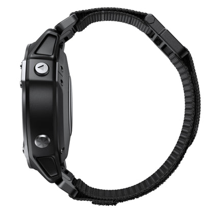 Bracelet de montre en nylon à fermeture auto-agrippante, For Garmin Fenix 7X