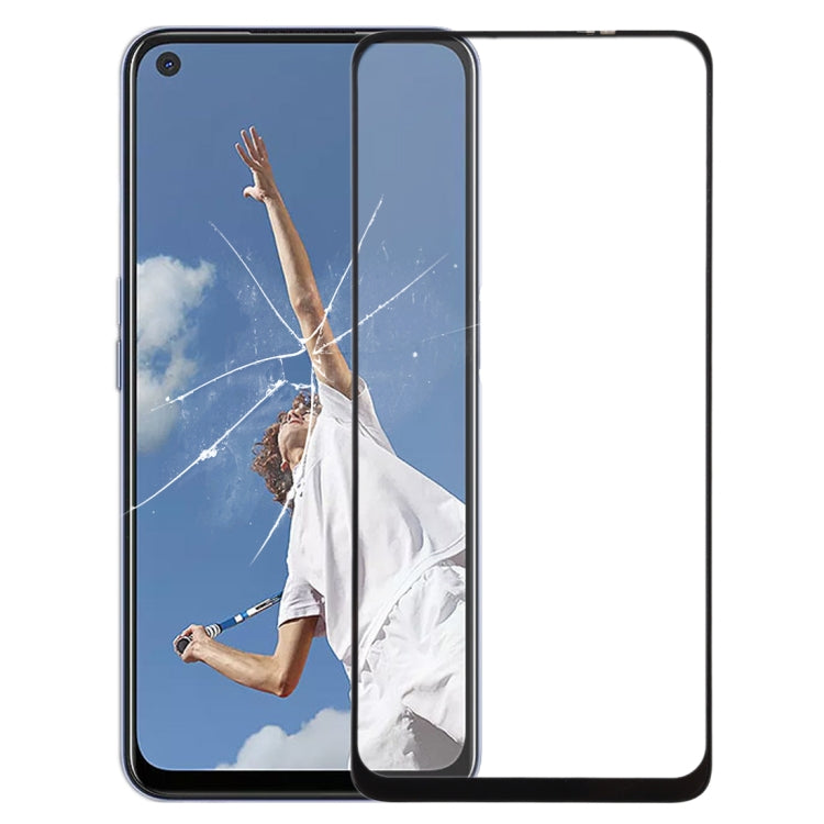 Lentille en verre extérieure de l'écran avant avec adhésif optiquement transparent OCA pour OPPO