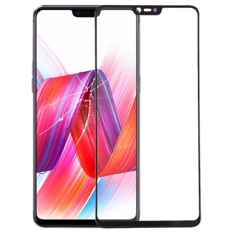 Lentille en verre extérieure de l'écran avant avec adhésif optiquement transparent OCA pour OPPO