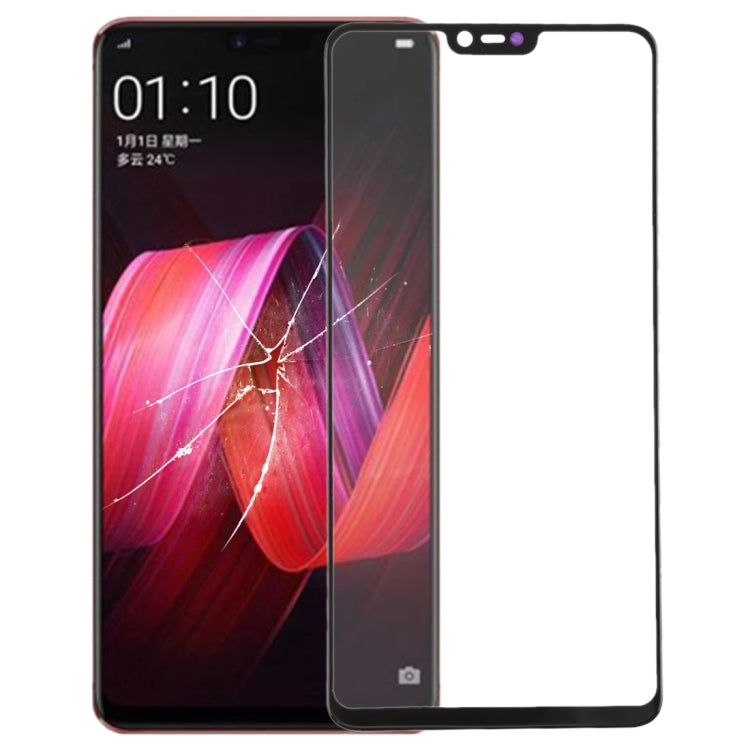 Lentille en verre extérieure de l'écran avant avec adhésif optiquement transparent OCA pour OPPO