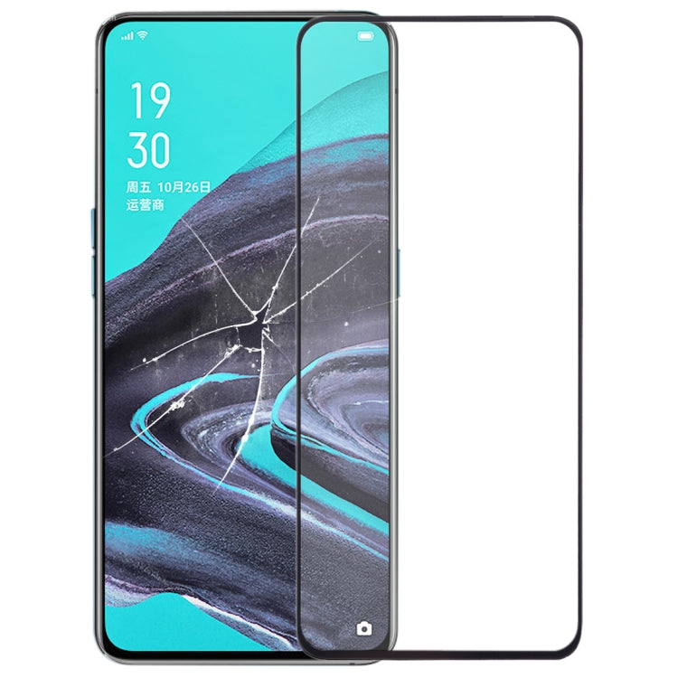 Lentille en verre extérieure de l'écran avant avec adhésif optiquement transparent OCA pour OPPO