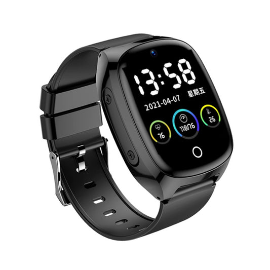 D300 Montre intelligente à écran IPS de 1,54 pouces, prise en charge du suivi et du positionnement et des appels vidéo, With Body Temperature