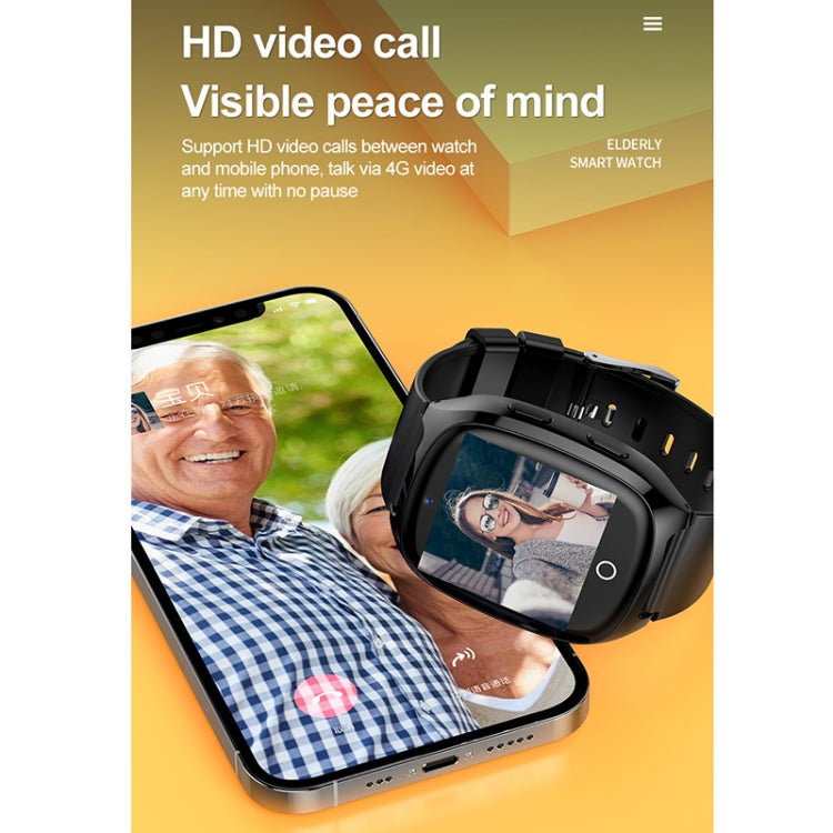 D300 Montre intelligente à écran IPS de 1,54 pouces, prise en charge du suivi et du positionnement et des appels vidéo, With Body Temperature