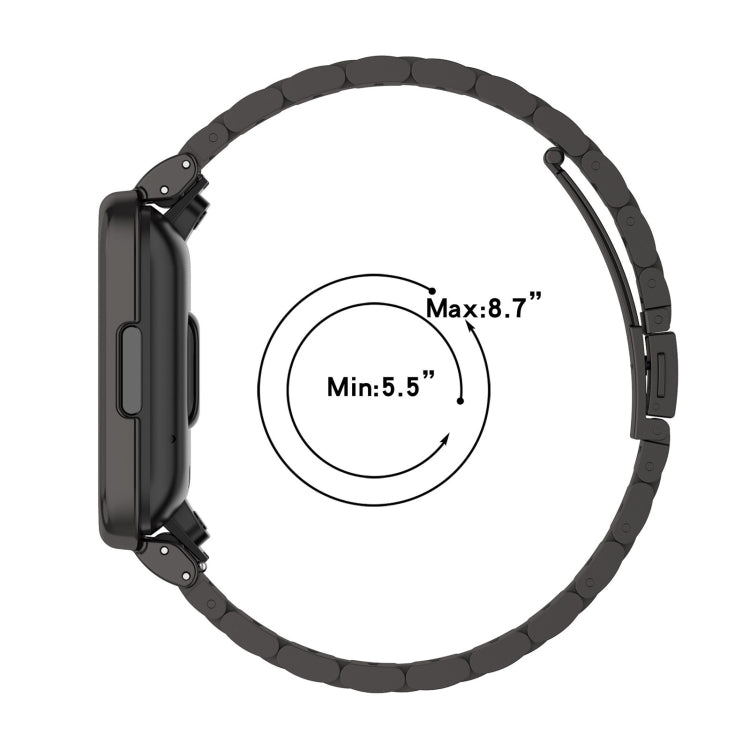 Bracelet de montre en acier à trois perles pour Xiaomi Redmi Watch 2 Lite Version internationale, For Xiaomi Redmi Watch 2 Lite International Version