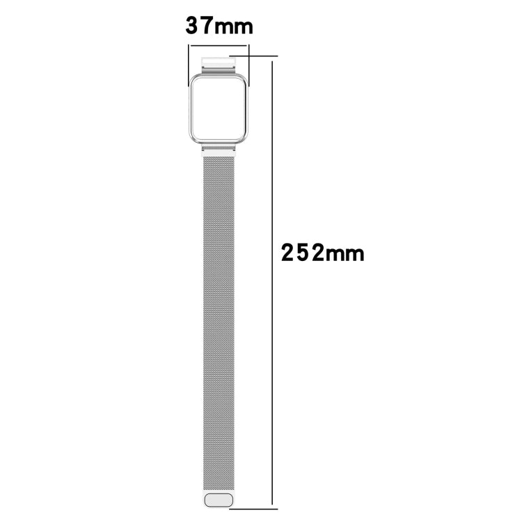 Bracelet de montre milanais pour Xiaomi Redmi Watch 2 Lite Version internationale