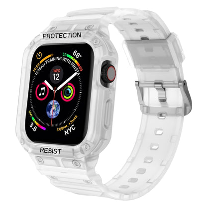 Bracelet intégré de couleur unie à trois épreuves pour la série Apple Watch, 7 41mm / 6&SE&5&4 40mm / 3&2&1 38mm, 7 45mm / 6&SE&5&4 44mm / 3&2&1 42mm
