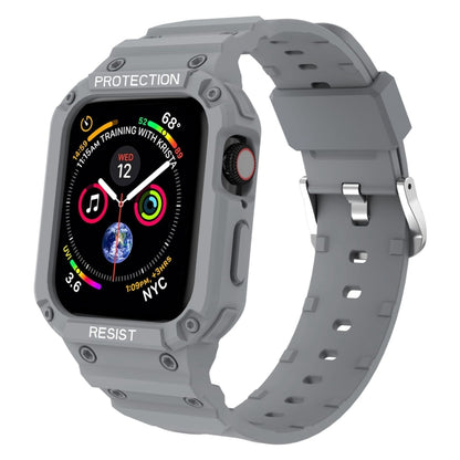 Bracelet intégré de couleur unie à trois épreuves pour la série Apple Watch, 7 41mm / 6&SE&5&4 40mm / 3&2&1 38mm, 7 45mm / 6&SE&5&4 44mm / 3&2&1 42mm