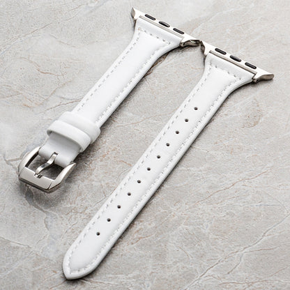 Bracelet en cuir véritable pour la série Apple Watch, 7 41mm / 6&SE&5&4 40mm / 3&2&1 38mm, 7 45mm / 6&SE&5&4 44mm / 3&2&1 42mm