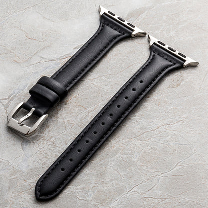Bracelet en cuir véritable pour la série Apple Watch, 7 41mm / 6&SE&5&4 40mm / 3&2&1 38mm, 7 45mm / 6&SE&5&4 44mm / 3&2&1 42mm