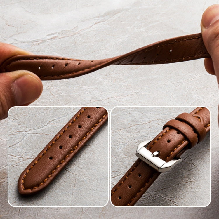 Bracelet en cuir véritable pour la série Apple Watch, 7 41mm / 6&SE&5&4 40mm / 3&2&1 38mm, 7 45mm / 6&SE&5&4 44mm / 3&2&1 42mm