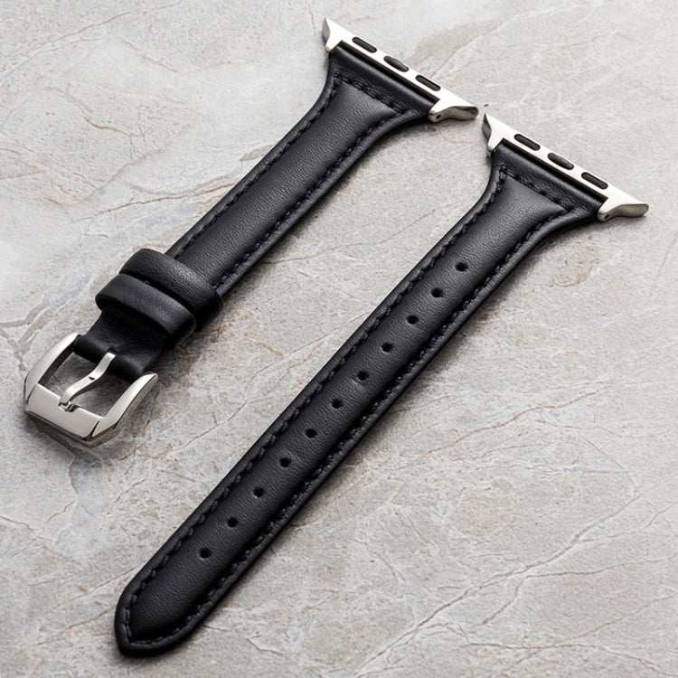 Bracelet en cuir véritable pour la série Apple Watch, 7 41mm / 6&SE&5&4 40mm / 3&2&1 38mm, 7 45mm / 6&SE&5&4 44mm / 3&2&1 42mm