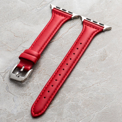 Bracelet en cuir véritable pour la série Apple Watch, 7 41mm / 6&SE&5&4 40mm / 3&2&1 38mm, 7 45mm / 6&SE&5&4 44mm / 3&2&1 42mm