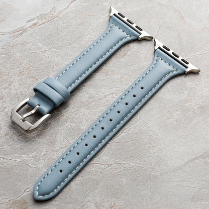 Bracelet en cuir véritable pour la série Apple Watch, 7 41mm / 6&SE&5&4 40mm / 3&2&1 38mm, 7 45mm / 6&SE&5&4 44mm / 3&2&1 42mm