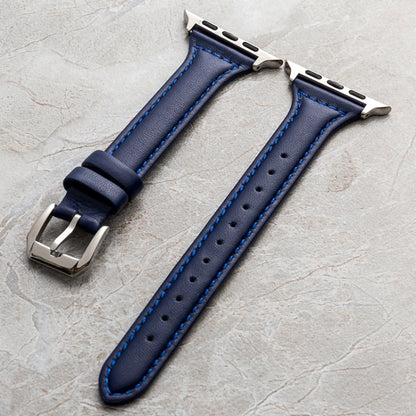 Bracelet en cuir véritable pour la série Apple Watch, 7 41mm / 6&SE&5&4 40mm / 3&2&1 38mm, 7 45mm / 6&SE&5&4 44mm / 3&2&1 42mm