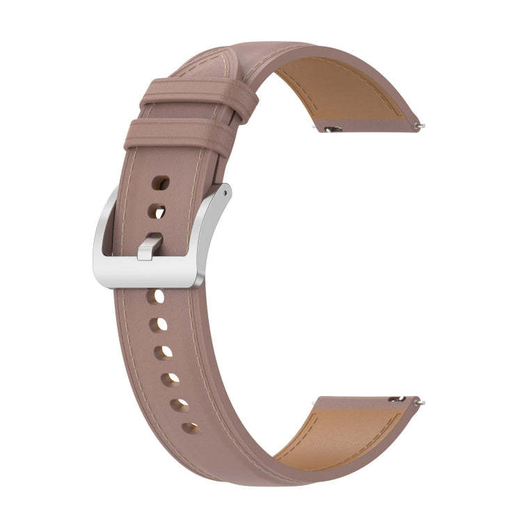 Bracelet de montre en cuir véritable 22 mm pour Huawei Watch GT3 46 mm/GT2 46 mm/Samsung Galaxy Watch3 45 mm