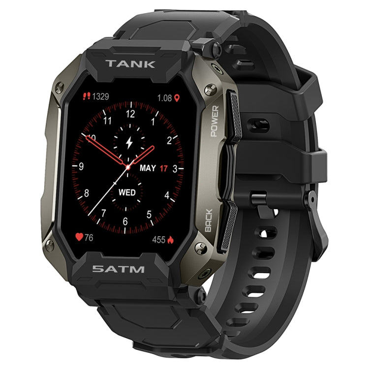 TANK M1 1.72 Montre intelligente à écran TFT, prend en charge la surveillance du sommeil / la surveillance de la fréquence cardiaque