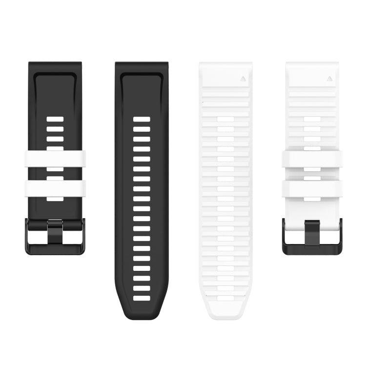 Bracelet de montre en silicone bicolore, 22mm, 26mm