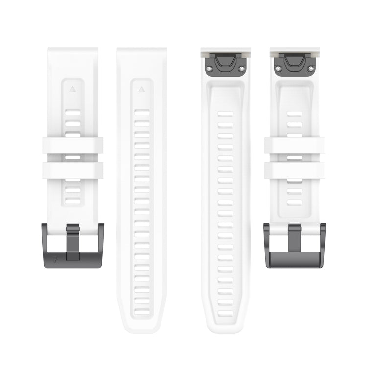 Bracelet de montre en silicone à dégagement rapide, For Garmin Fenix 7, For Garmin Fenix 7S, For Garmin Fenix 7X