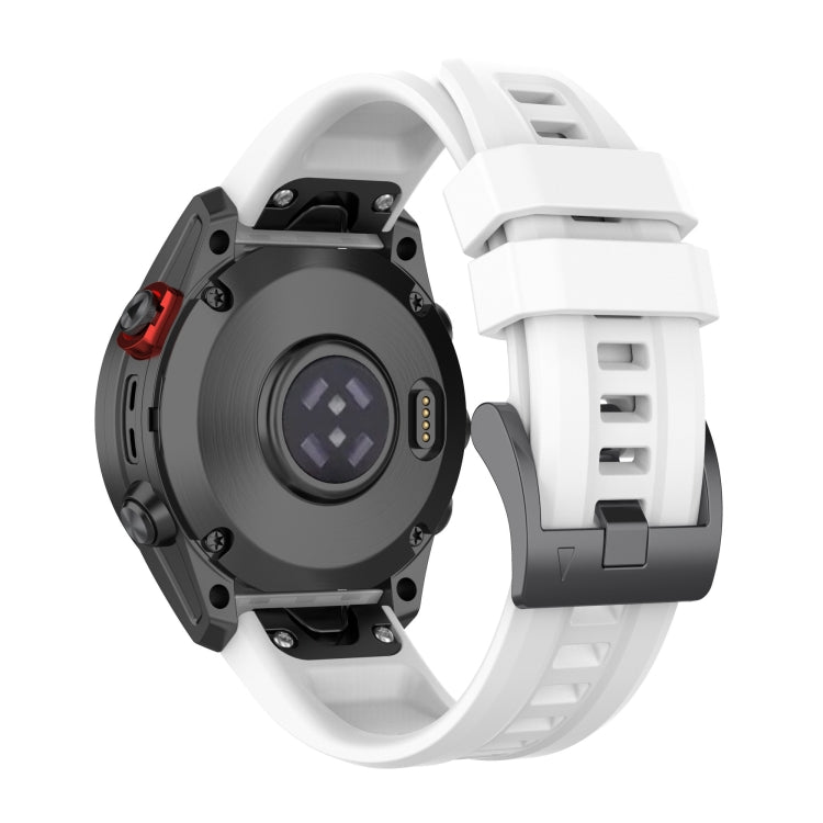 Bracelet de montre en silicone à dégagement rapide, For Garmin Fenix 7, For Garmin Fenix 7S, For Garmin Fenix 7X