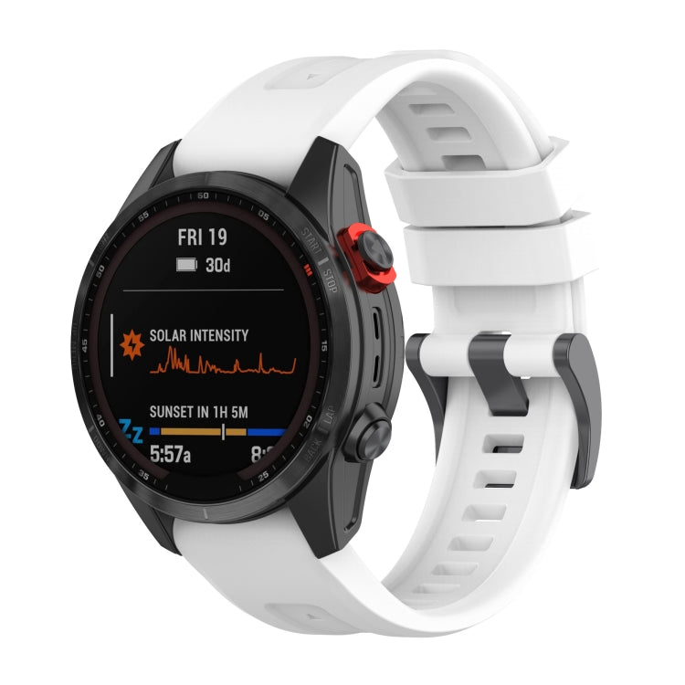 Bracelet de montre en silicone à dégagement rapide, For Garmin Fenix 7, For Garmin Fenix 7S, For Garmin Fenix 7X
