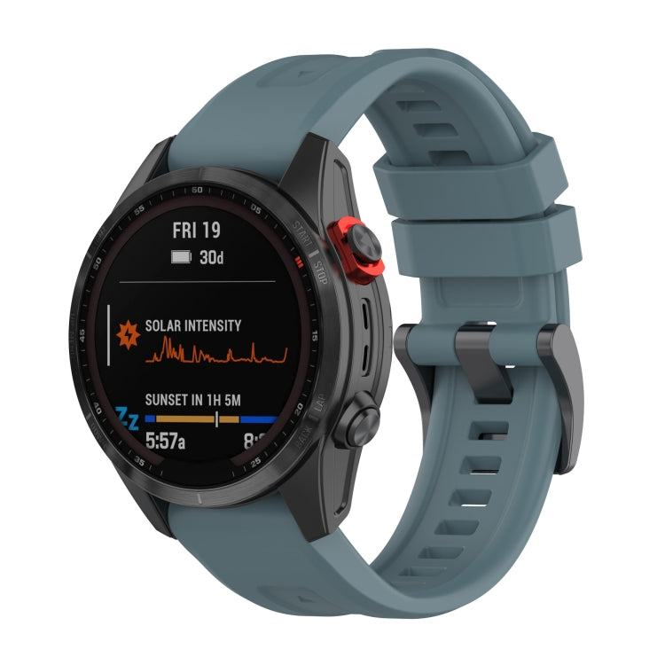 Bracelet de montre en silicone à dégagement rapide, For Garmin Fenix 7, For Garmin Fenix 7S, For Garmin Fenix 7X