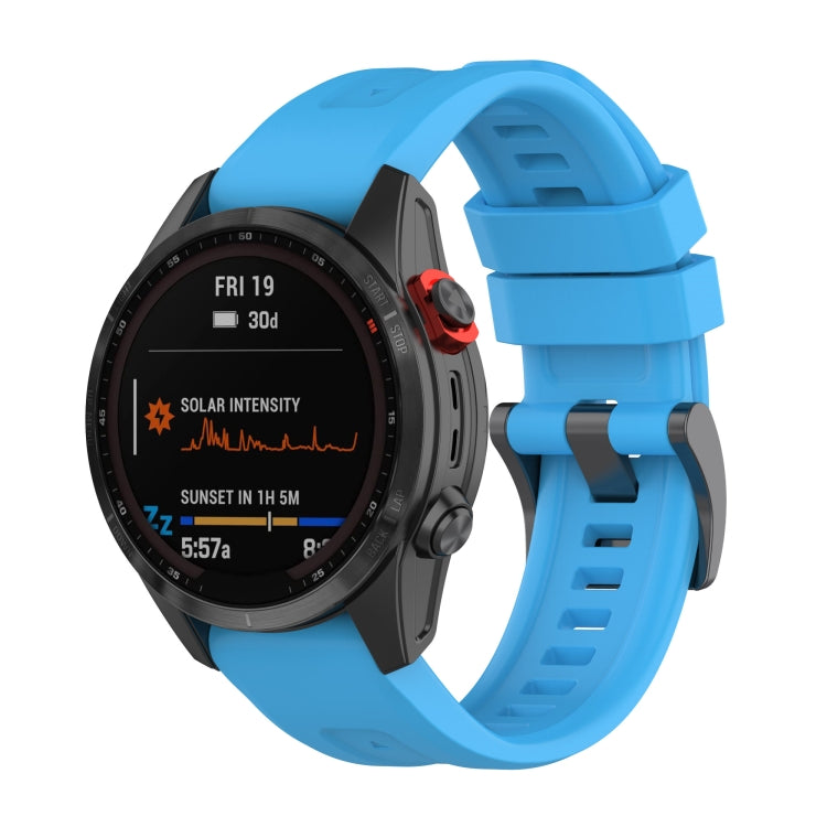 Bracelet de montre en silicone à dégagement rapide, For Garmin Fenix 7, For Garmin Fenix 7S, For Garmin Fenix 7X