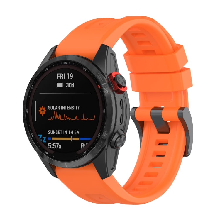 Bracelet de montre en silicone à dégagement rapide, For Garmin Fenix 7, For Garmin Fenix 7S, For Garmin Fenix 7X