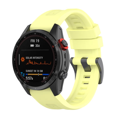 Bracelet de montre en silicone à dégagement rapide, For Garmin Fenix 7, For Garmin Fenix 7S, For Garmin Fenix 7X