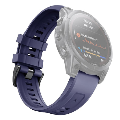 Bracelet de montre en silicone à dégagement rapide, For Garmin Fenix 7, For Garmin Fenix 7S, For Garmin Fenix 7X