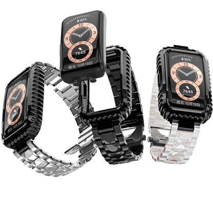 Bracelet de montre en acier inoxydable, For Huawei Band 6 / Honor Band 6, For Xiaomi Mi Band 6 / 5
