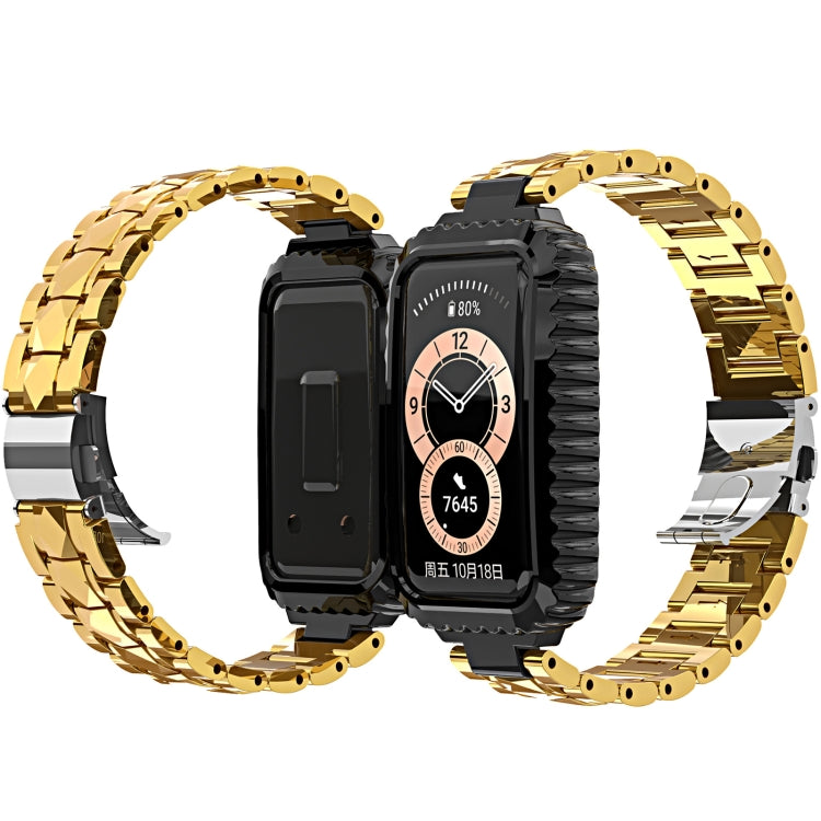 Bracelet de montre en acier inoxydable, For Huawei Band 6 / Honor Band 6, For Xiaomi Mi Band 6 / 5