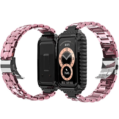 Bracelet de montre en acier inoxydable, For Huawei Band 6 / Honor Band 6, For Xiaomi Mi Band 6 / 5