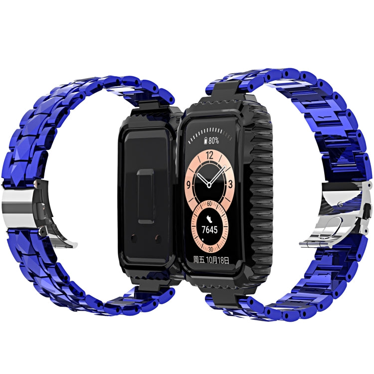 Bracelet de montre en acier inoxydable, For Huawei Band 6 / Honor Band 6, For Xiaomi Mi Band 6 / 5