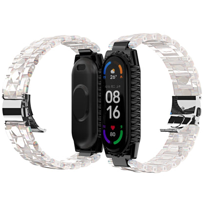 Bracelet de montre en acier inoxydable, For Huawei Band 6 / Honor Band 6, For Xiaomi Mi Band 6 / 5
