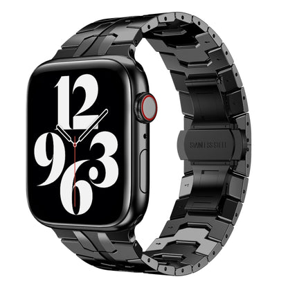 Bracelet en acier pour Apple Watch Series, 7 41mm / 6&SE&5&4 40mm / 3&2&1 38mm, 7 45mm / 6&SE&5&4 44mm / 3&2&1 42mm