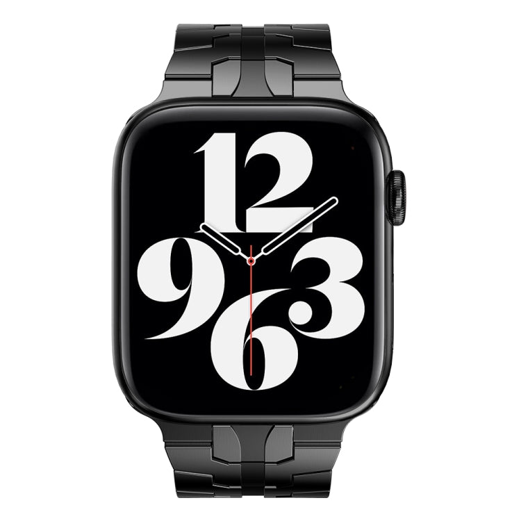 Bracelet en acier pour Apple Watch Series, 7 41mm / 6&SE&5&4 40mm / 3&2&1 38mm, 7 45mm / 6&SE&5&4 44mm / 3&2&1 42mm
