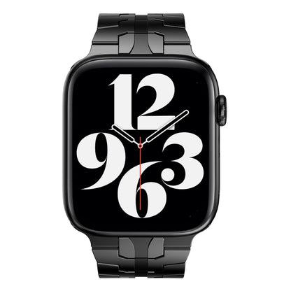 Bracelet en acier pour Apple Watch Series, 7 41mm / 6&SE&5&4 40mm / 3&2&1 38mm, 7 45mm / 6&SE&5&4 44mm / 3&2&1 42mm
