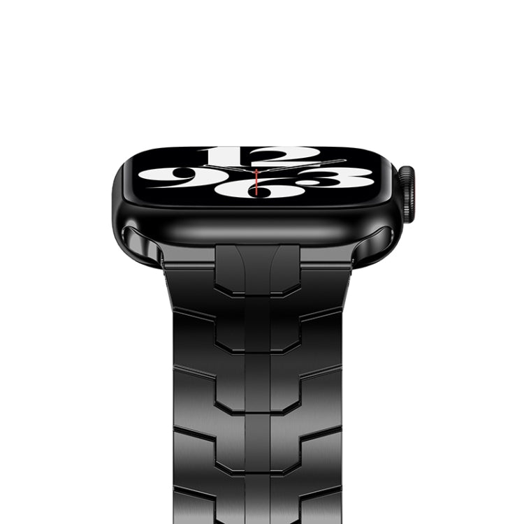 Bracelet en acier pour Apple Watch Series, 7 41mm / 6&SE&5&4 40mm / 3&2&1 38mm, 7 45mm / 6&SE&5&4 44mm / 3&2&1 42mm