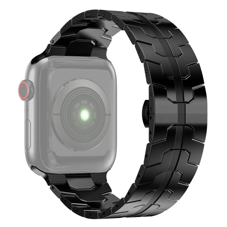 Bracelet en acier pour Apple Watch Series, 7 41mm / 6&SE&5&4 40mm / 3&2&1 38mm, 7 45mm / 6&SE&5&4 44mm / 3&2&1 42mm