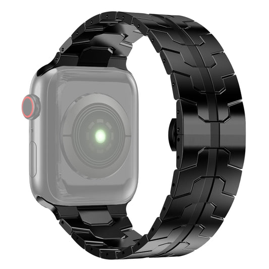 Bracelet en acier pour Apple Watch Series, 7 41mm / 6&SE&5&4 40mm / 3&2&1 38mm, 7 45mm / 6&SE&5&4 44mm / 3&2&1 42mm
