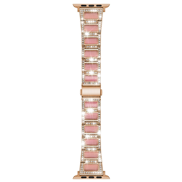Bracelet de montre en métal opale de 22 mm pour la série Apple Watch, 7 41mm / 6&SE&5&4 40mm / 3&2&1 38mm, 7 45mm / 6&SE&5&4 44mm / 3&2&1 42mm