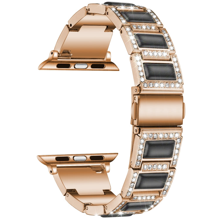 Bracelet de montre en métal opale de 22 mm pour la série Apple Watch, 7 41mm / 6&SE&5&4 40mm / 3&2&1 38mm, 7 45mm / 6&SE&5&4 44mm / 3&2&1 42mm
