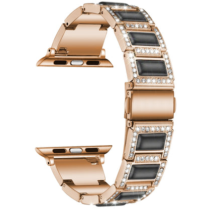 Bracelet de montre en métal opale de 22 mm pour la série Apple Watch, 7 41mm / 6&SE&5&4 40mm / 3&2&1 38mm, 7 45mm / 6&SE&5&4 44mm / 3&2&1 42mm
