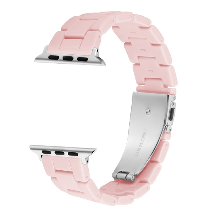 Bracelet de montre à trois perles de couleur bonbon pour la série Apple Watch, 7 41mm / 6&SE&5&4 40mm / 3&2&1 38mm, 7 45mm / 6&SE&5&4 44mm / 3&2&1 42mm