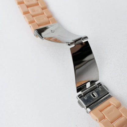 Bracelet de montre à trois perles de couleur bonbon pour la série Apple Watch, 7 41mm / 6&SE&5&4 40mm / 3&2&1 38mm, 7 45mm / 6&SE&5&4 44mm / 3&2&1 42mm