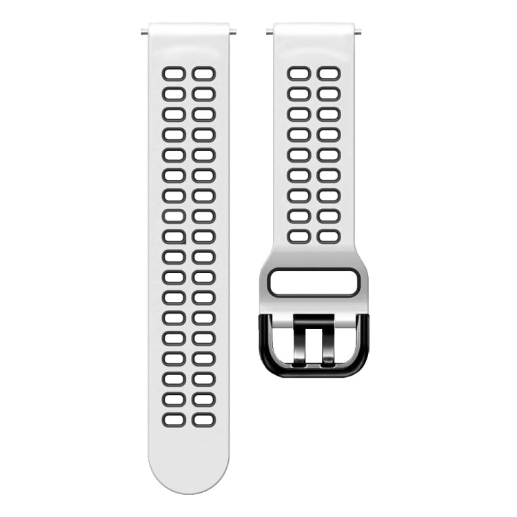 Bracelet de montre en silicone à double rangée, For Huawei Watch GT Runner